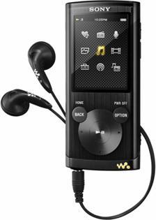 Produktbild Sony NWZ-E455B, Video Walkman, 16GB, schwarz