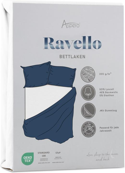 Produktbild Aspero Spannbettlaken Ravello - 9407 (140-160 x 200 cm)