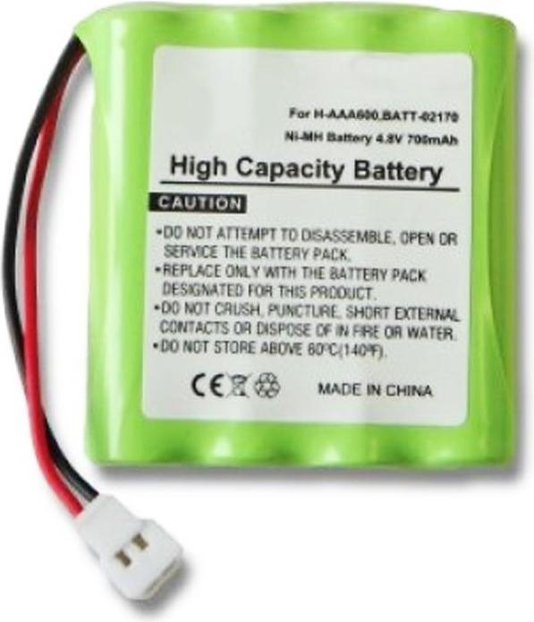 Produktbild AccuCell Akku Philips A1507, SBC 468, SBC 468/91, H-AAA600, BATT-02170