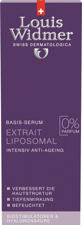 Produktbild Louis Widmer Extrait Liposomal unparfümiert (30 ml)
