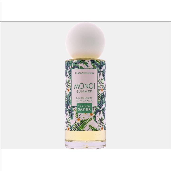 Actual product image Saphir Fruit Attraction Monoi Summer EDT spray 100ml (Eau de toilette, 100 ml)