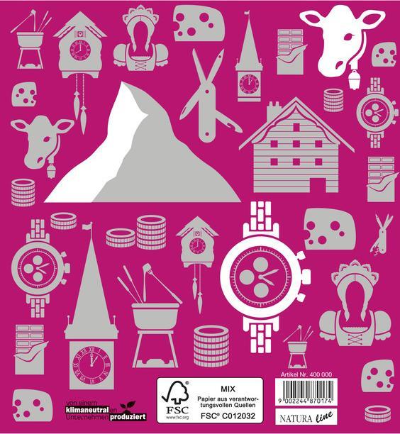 Image du produit Naturaline Cahier d'exercices (A4, Blanc, Couverture rigide)