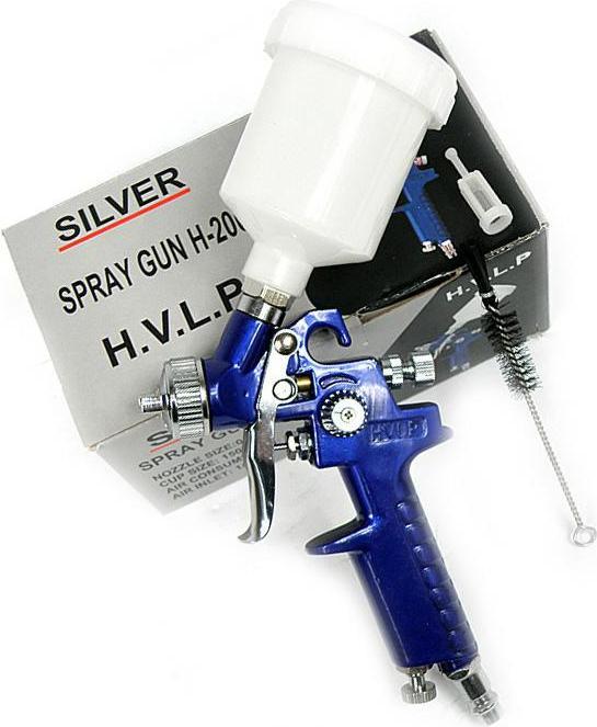Produktbild Silver Pistolet Lakierniczy Z Górnym Zbiornikiem Hvlp G-2