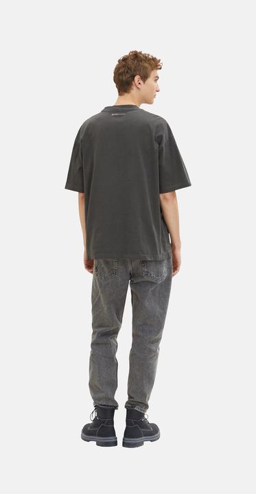 Actual product image Tom Tailor Shirt Oversized-T-Shirt mit Rundhalsausschnitt aus Baumwolljersey (L)
