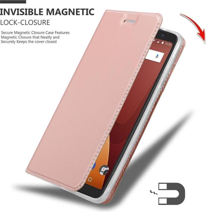 Image du produit Cadorabo Book Classy Style Cover (Wiko View Prime)