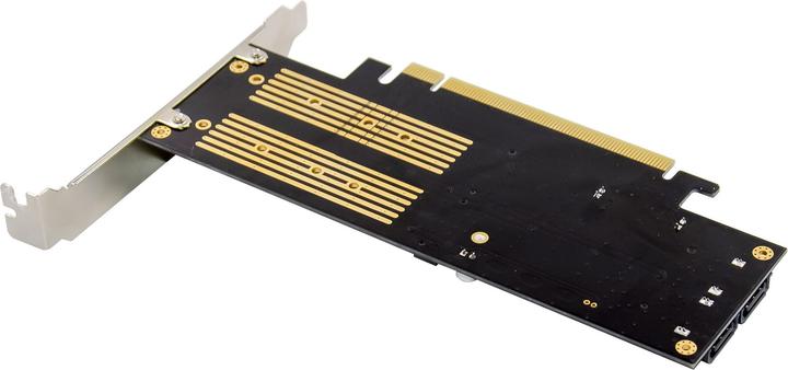 Produktbild InLine PCIe Karte x16 zu 2x M.2
