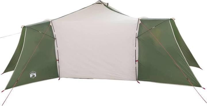Produktbild VidaXL Familienzelt Tipi Grün 8-Personen wasserdicht (Kuppelzelt, 14.80 kg, 6 Personen)