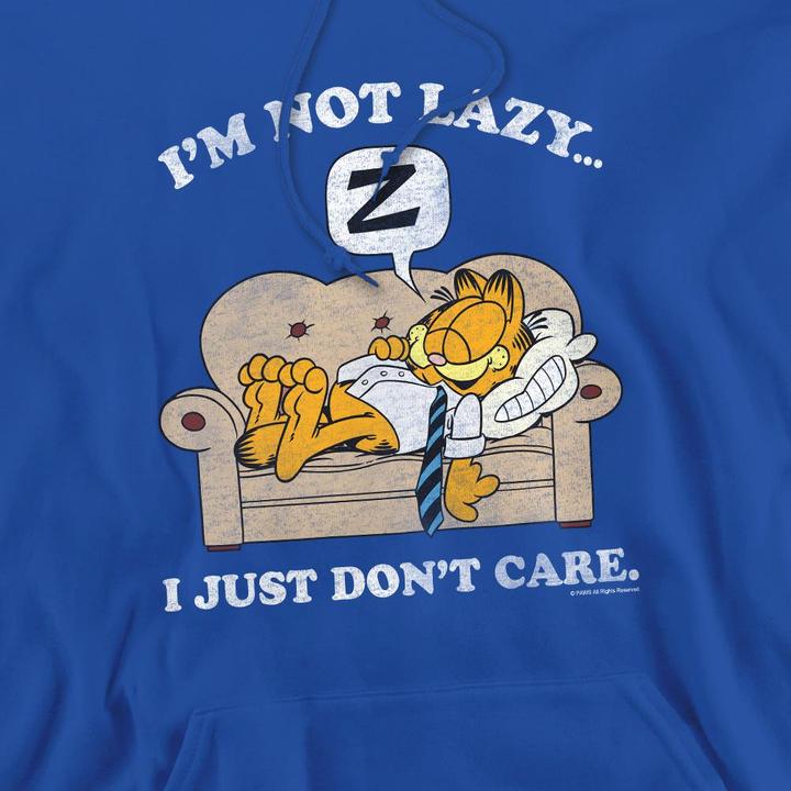 Immagine prodotto Garfield Not Lazy Felpa con Cappuccio Uomo (XXL)