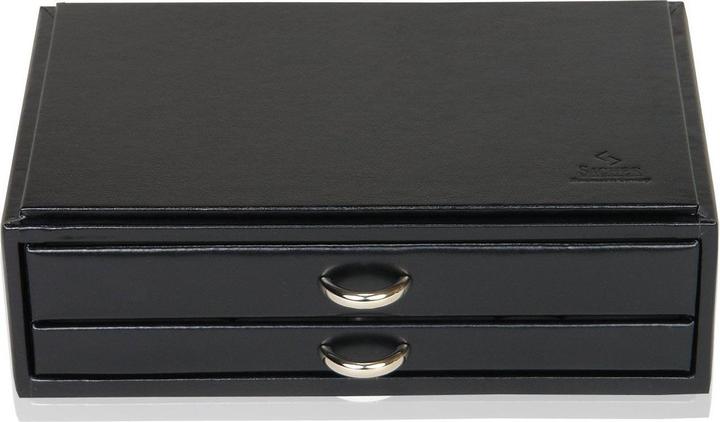 Produktbild Sacher Schmuckkästchen Vario / Perlenketten- & Ringbox - Schwarz