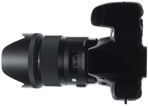 Image du produit Sigma 35mm, f/1.4 DG HSM ART Canon EF (Canon EF, Canon EF-S, Plein format, APS-C / DX)