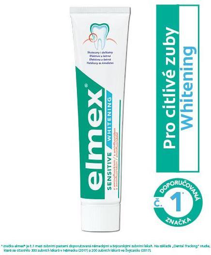 Produktbild Elmex SENSITIVE sanftes Weiss Zahnpasta (75 ml)