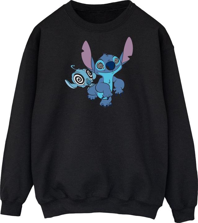 Actual product image Disney Mens Lilo And Stitch Hypnotized Sweatshirt (4XL)