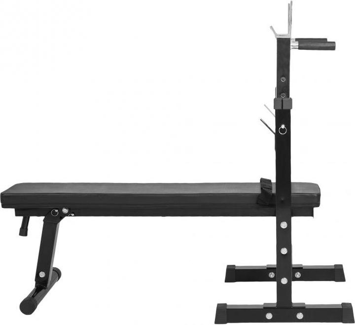 Actual product image Gorilla Sports Weight bench with shelf