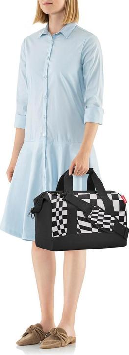 Actual product image reisenthel Shoulder Bag Allrounder M Op Art