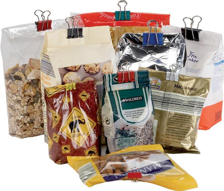Produktbild Maul Papierklemme Mauly 19 mm, 12 Stück, Mehrfarbig (12 x)