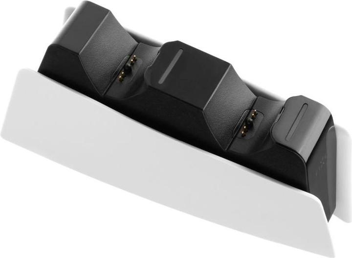 Productafbeelding Fixed Dubbele oplader voor PS5-controller, zwart en wit (PS5)