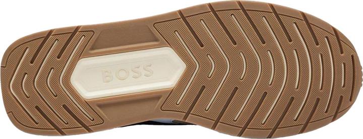 Actual product image BOSS Mens Kurt Leather Running Trainers (38)