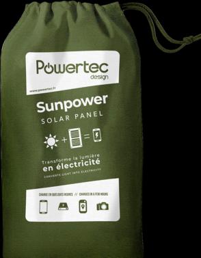 Image du produit Powertec Ladegerät für Solarpanel "PT FLAP 21" (3000 mAh, 21 W)