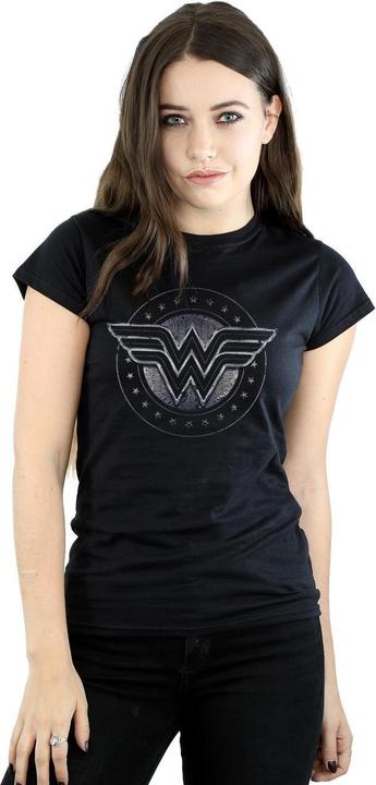 Immagine prodotto Wonder Woman Maglietta da donna/ragazzo in cotone Shield (L)