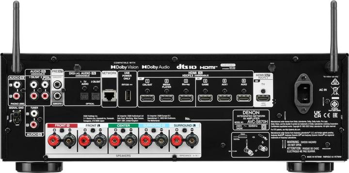 Actual product image Denon AVC-S670H (5.2 channels)