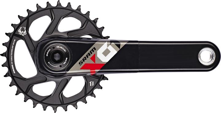 Image du produit Sram Garniture de manivelle X01 Eagle GXP 32 dents (175 mm)