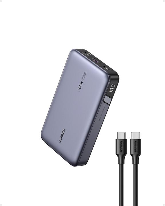 Image du produit Ugreen Banque d'alimentation (20000 mAh, 100 W, 72 Wh)