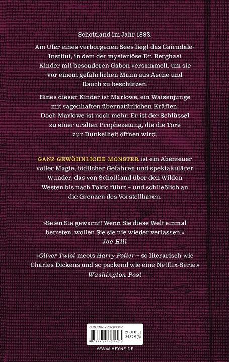 Produktbild Ganz gewöhnliche Monster – Dunkle Talente (Deutsch, J. M. Miro, Thomas Salter, 2022)