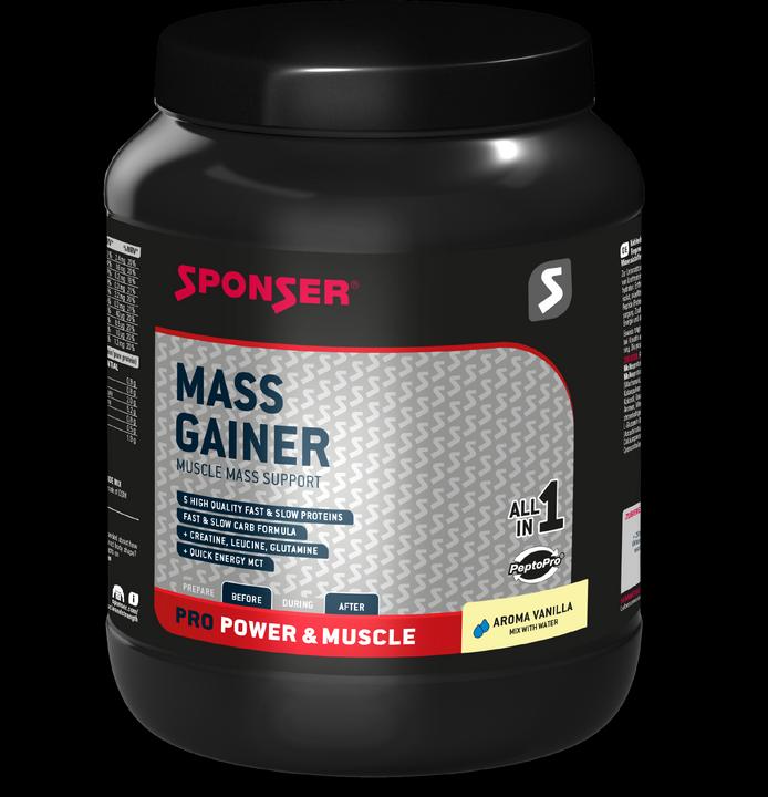 Produktbild Sponser Pro Mass Gainer (Vanille, 1 Stk., 1200 g)