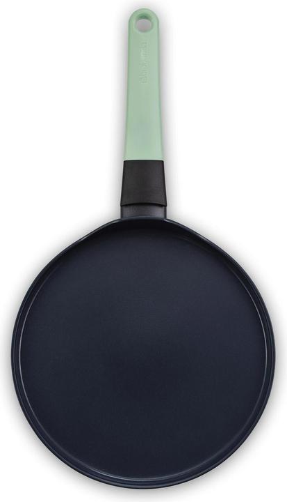 Image du produit Brabantia Crêpière Tasty+ 25 cm, Noir/ Jade Green (25 cm, Poêle à crêpe, Aluminium)