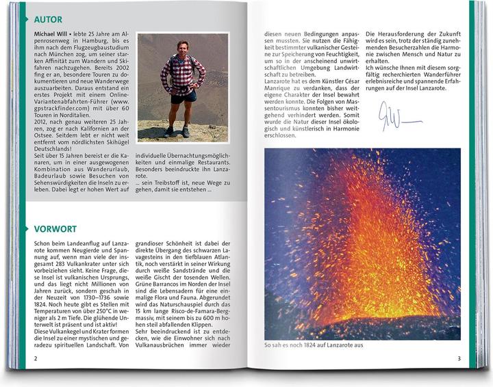 Image du produit Guide de randonnée Lanzarote, 50 circuits avec carte supplémentaire