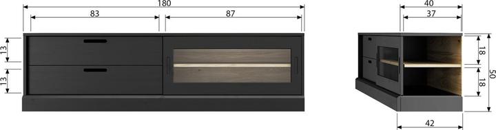 Immagine prodotto Woood James (180 x 42 x 50 cm)