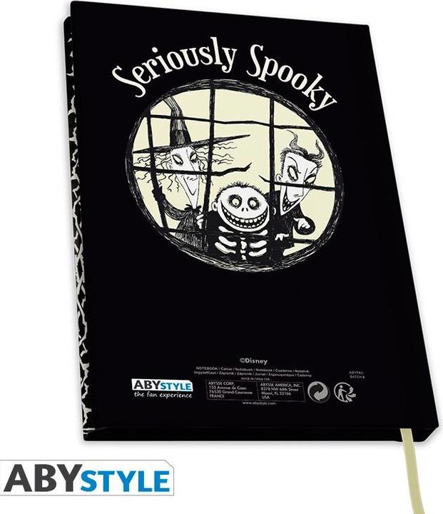 Image du produit ABYstyle L'étrange Noël de Mr. Jack - Sérieusement effrayant (Couverture rigide)