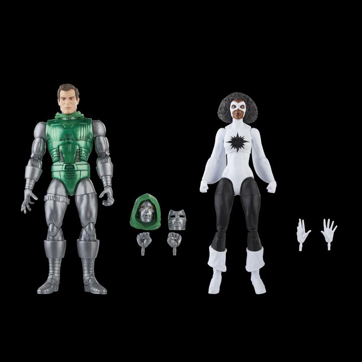 Immagine prodotto Hasbro Statuette Avengers Marvel Legends Capitan Marvel vs. Dottor Destino 15 cm
