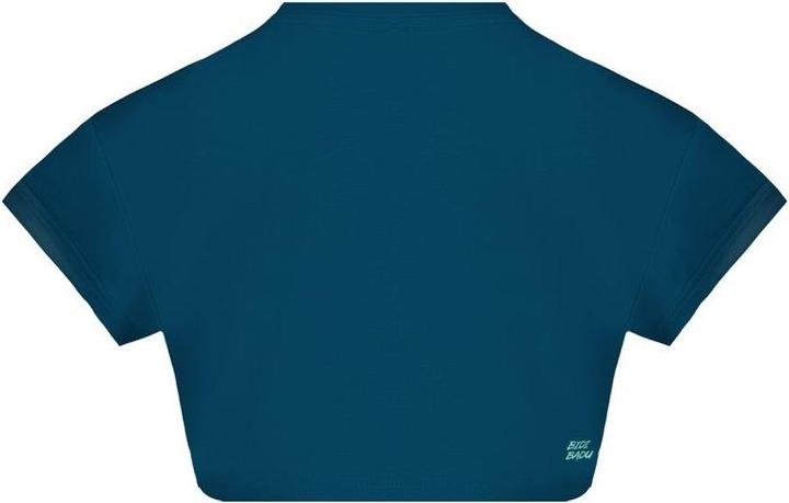 Actual product image Bidi Badu Abdominis Crop Move T-Shirt - petrol (L)