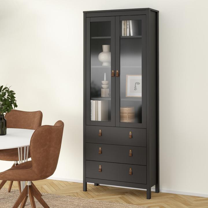 Produktbild Ebuy24 Vitrinenschrank Madrid (78 x 33 cm)