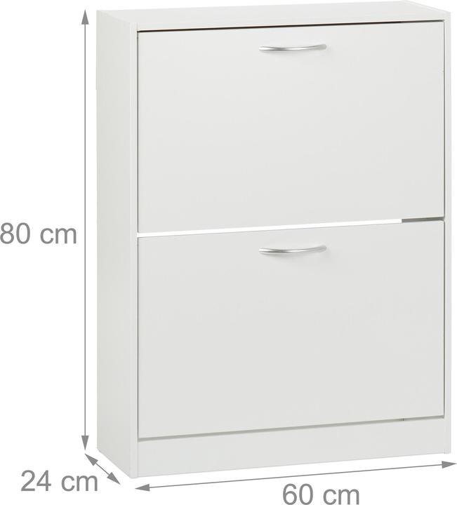 Actual product image Relaxdays Schuhschrank (60 x 24 x 80 cm)