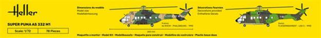 Image du produit Heller STARTER KIT Super Puma AS 332 M0