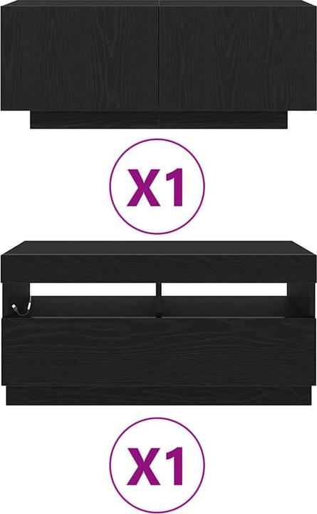 Produktbild VidaXL TV-Regal (180 x 35 x 40 cm)