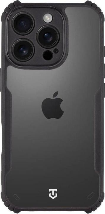 Actual product image Tactical Quantum Stealth Cover for Apple iPhone 16 Pro Clear/Black (Apple iPhone 16 Pro)
