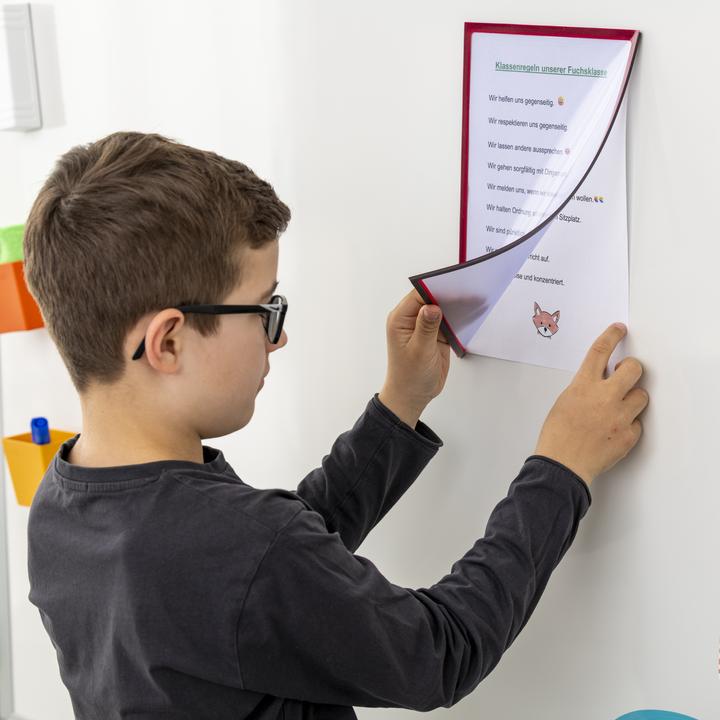 Produktbild Betzold Magnetische Infotaschen im 5er-Set, DIN A4 (5 x, A4)
