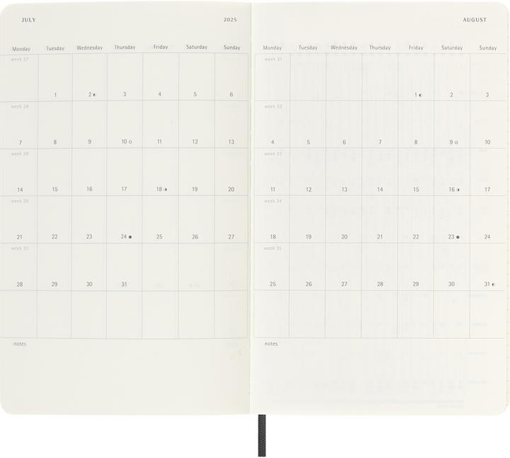 Actual product image Moleskine Notebook (A5, English)