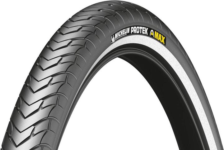 Actual product image Michelin Protek Max bicycle tire 28" wire reflex (28 x 1.25, 28-622)
