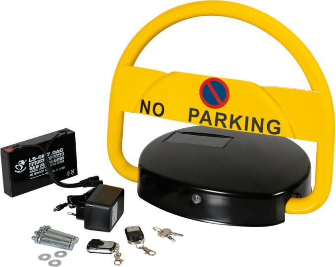 Actual product image Lampa Automatic parking space lock with remote control - battery + solar panel
