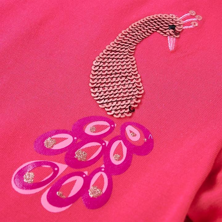 Immagine prodotto VidaXL Camicia a maniche lunghe per bambini rosa acceso 116,Materiale: 95% cotone (116)
