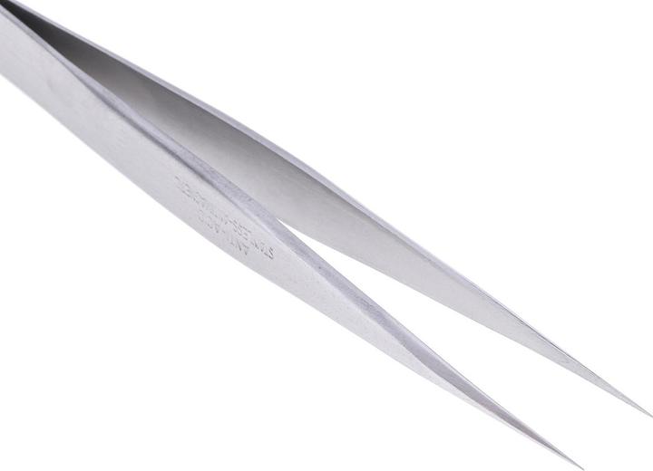 Actual product image Weller Erem Erem Stainless Steel Tweezers, 120 mm Straight, Pointed Tip Anti-Magnetic