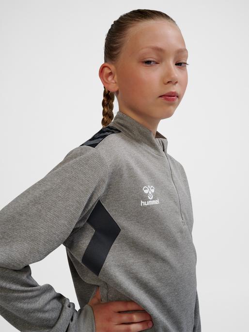 Actual product image hummel Hmlauthentic Half Zip Sweat Kids (128)