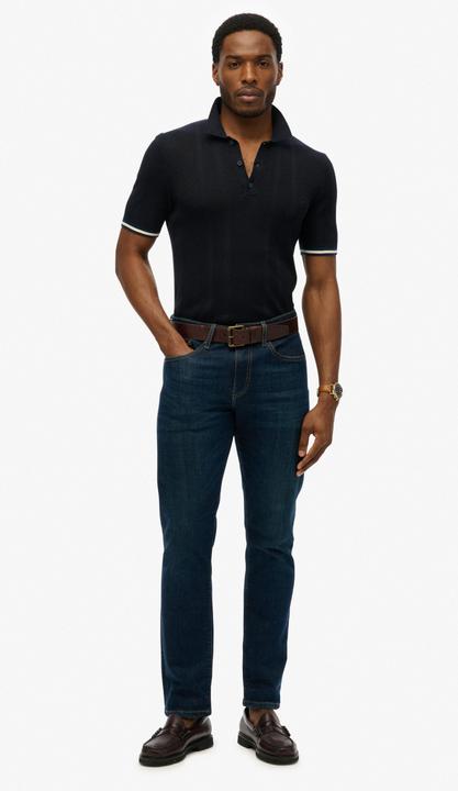 Produktbild Superdry Kurzärmeliges Strick-Polohemd mit Struktur (XL)