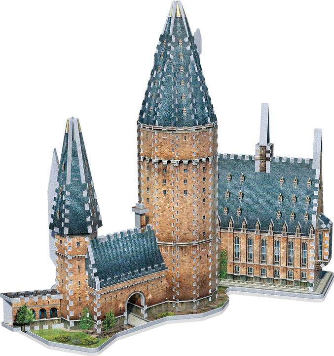 Actual product image Wrebbit 3D Hogwarts Great Hall (850 pieces)