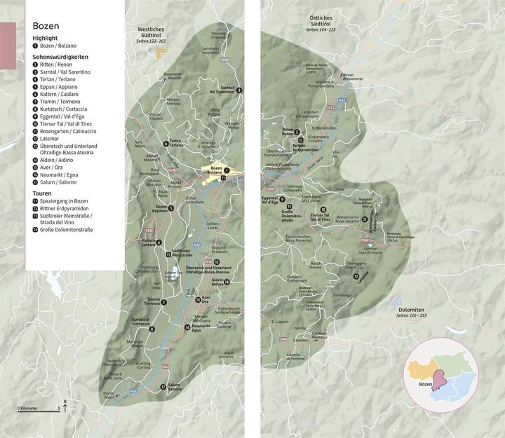 Produktbild Vis-à-Vis Reiseführer Südtirol (Deutsch, DK Verlag Reise, 2024)