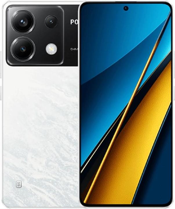Xiaomi Poco X6 (256 GB, White, 6.67", Hybrid Dual SIM, 64 Mpx, 5G)